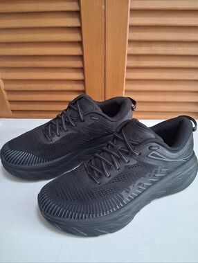 Hoka Bondi 7 Triple Black Women's Running Shoe * Size: 9 * NWOB